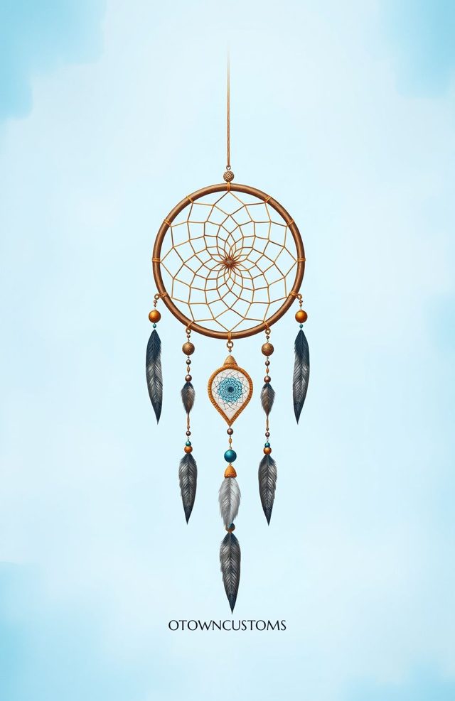 Boho Dream Catcher Illustration