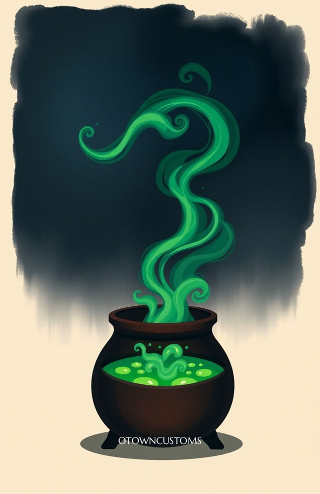 Dark Fantasy Mystic Cauldron Brew