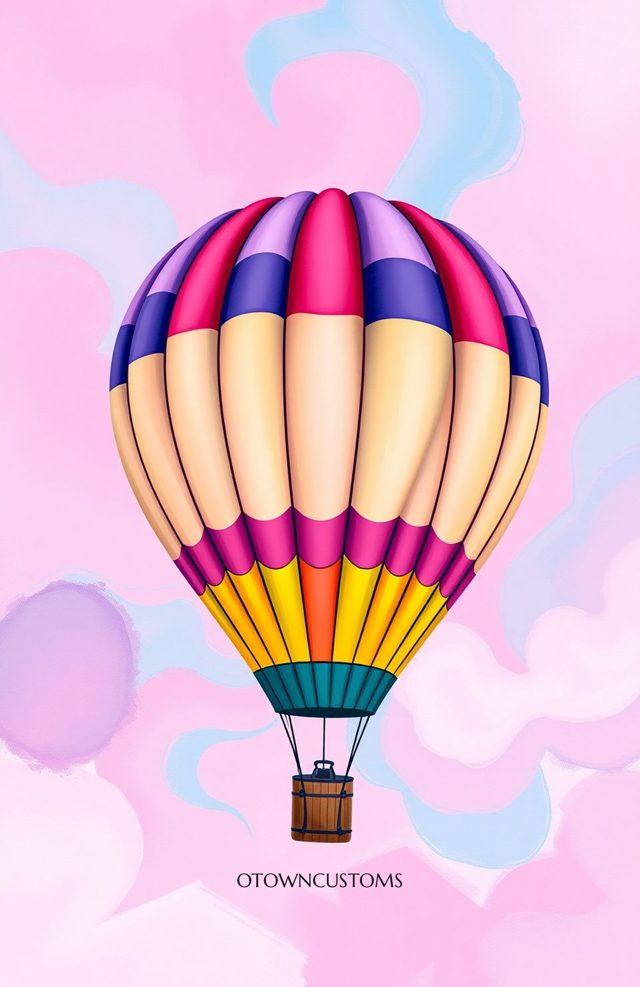 Whimsical Hot Air Balloon