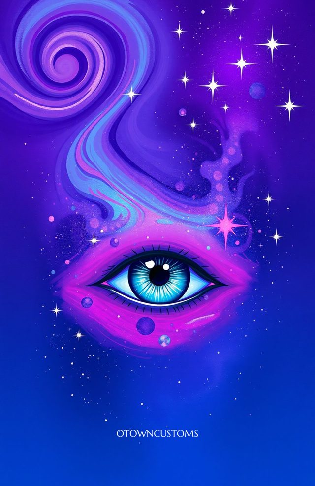 Psychedelic Eye Mystic Stargaze