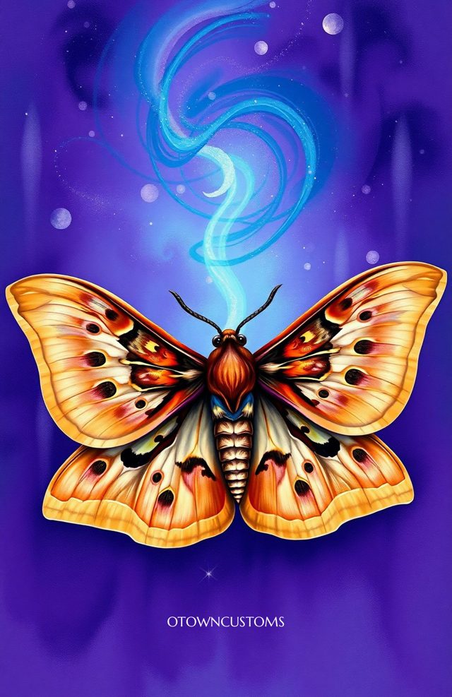 Mystical Lunar Moth Astral Dust