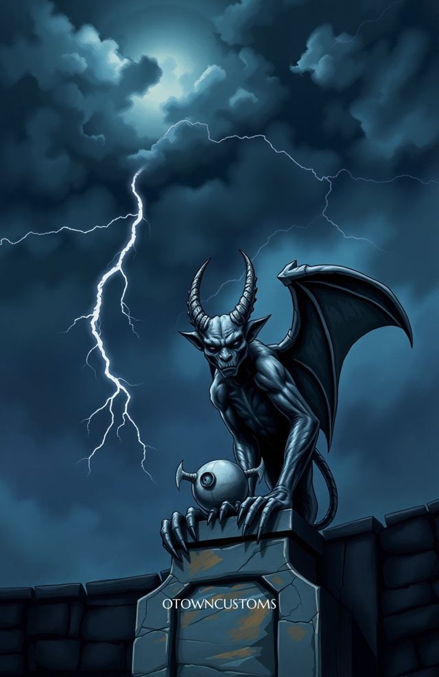 Dark Fantasy Gothic Gargoyle