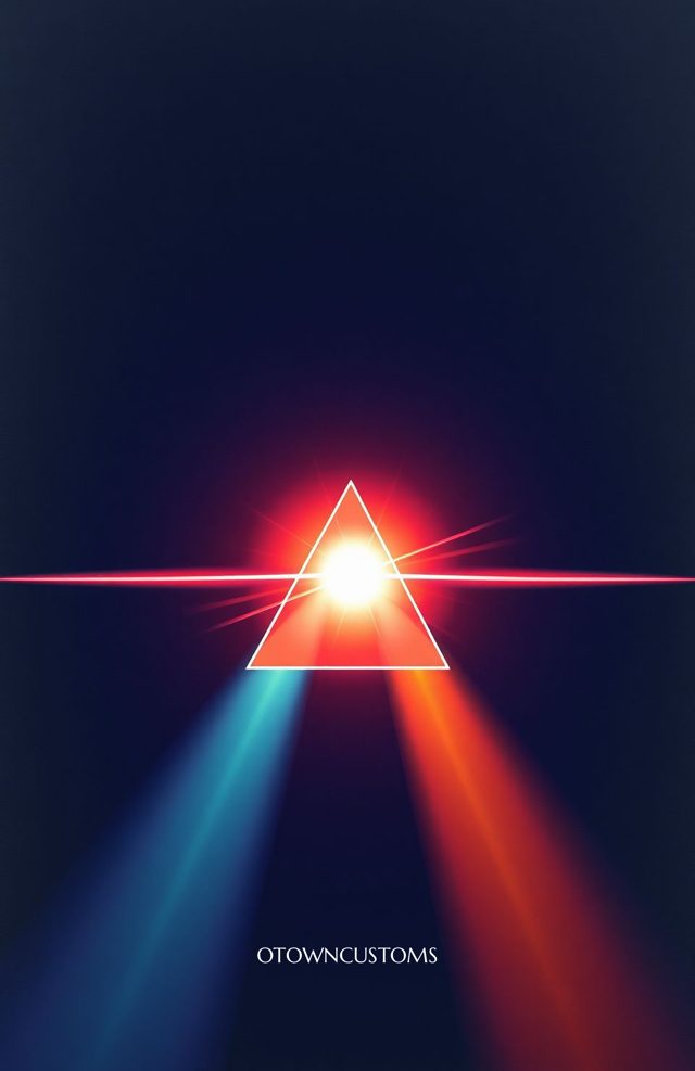 Prism Light Effect Abstract
