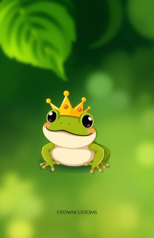 Cartoon Frog Cute Animals
