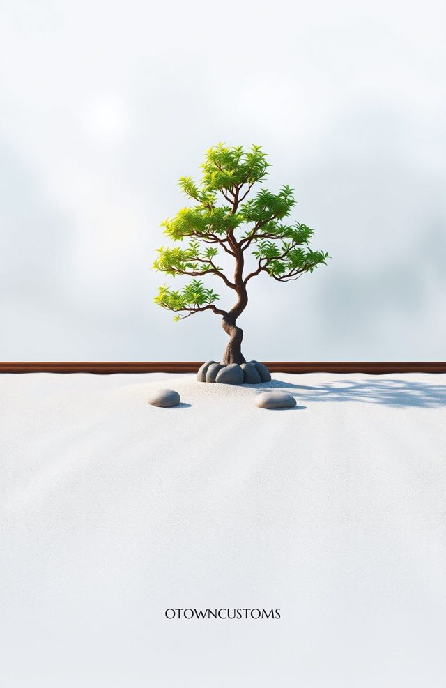Zen Garden Bonsai Serenity