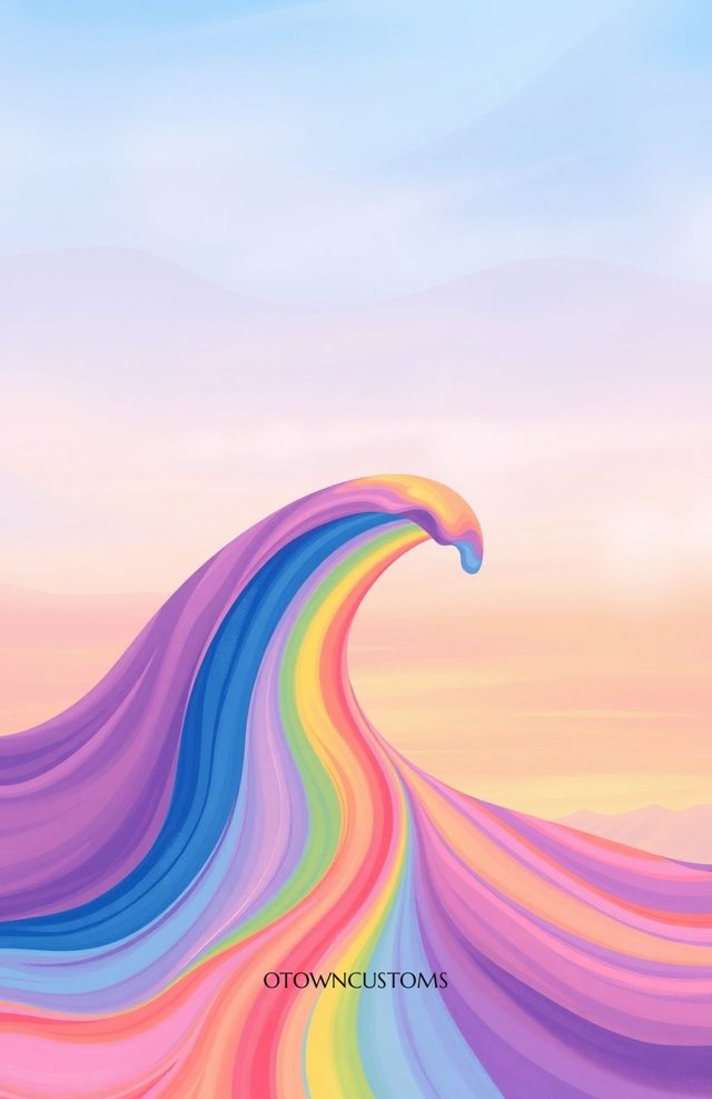 Rainbow Sherbet Sunset