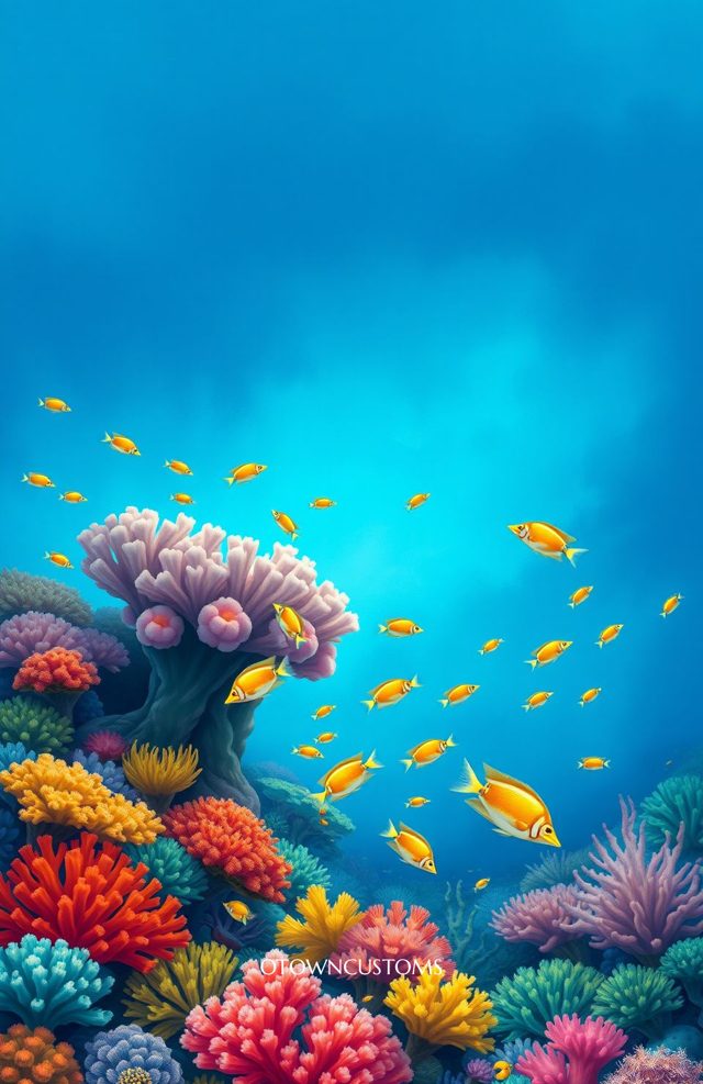 Vibrant Undersea Coral Reef
