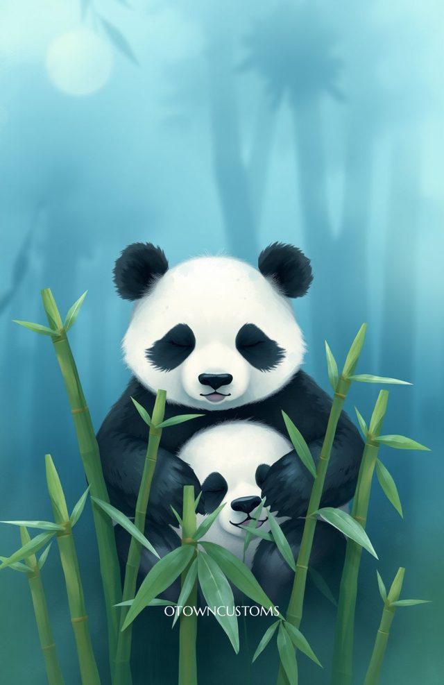 Sweet Panda Dreams Digital Art