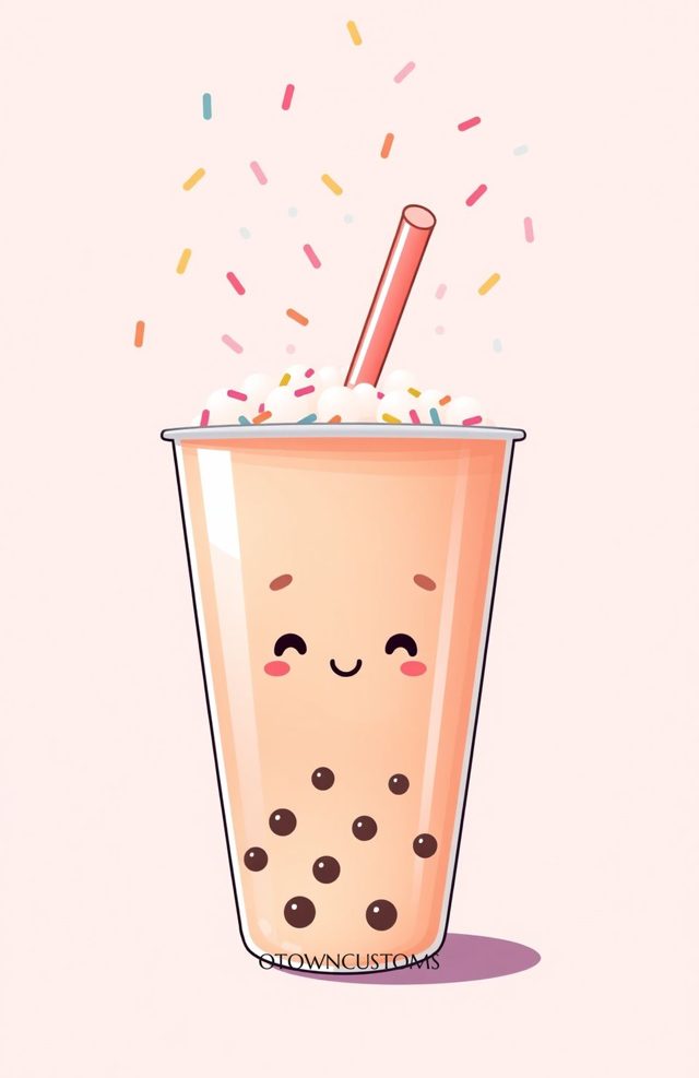 Kawaii Boba Tea Cute