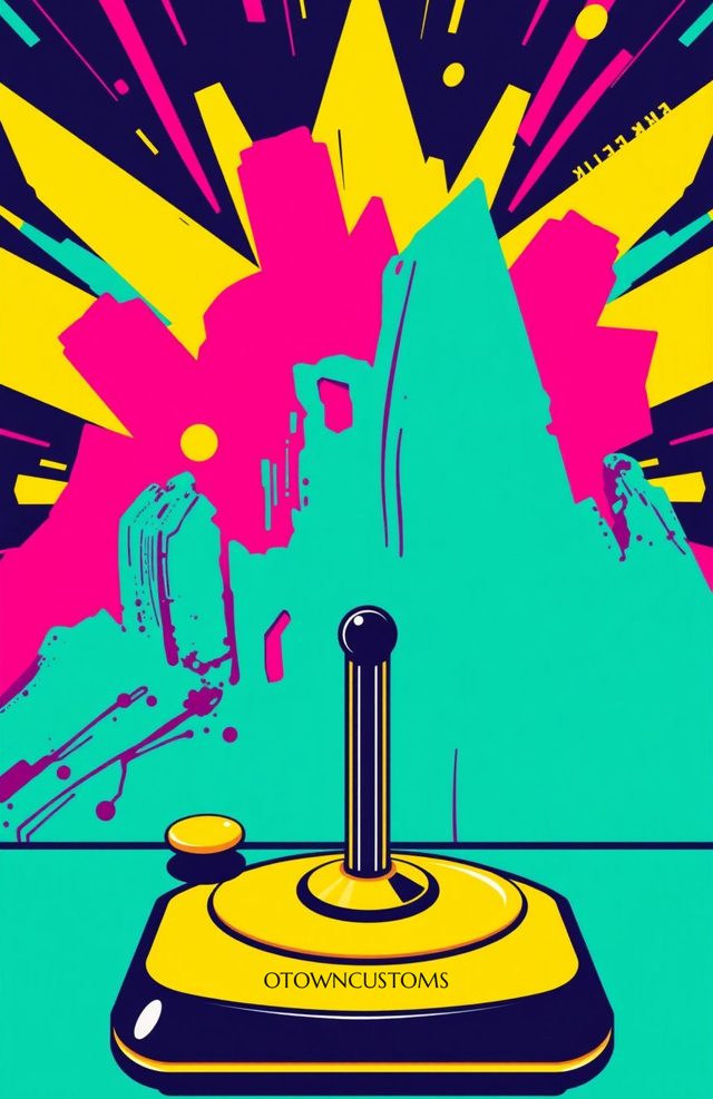 80s Retro Arcade Vibes
