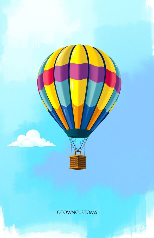 Whimsical Hot Air Balloon Dreams