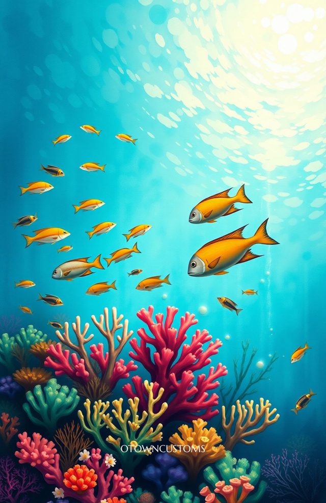 Underwater Ocean Coral Reef