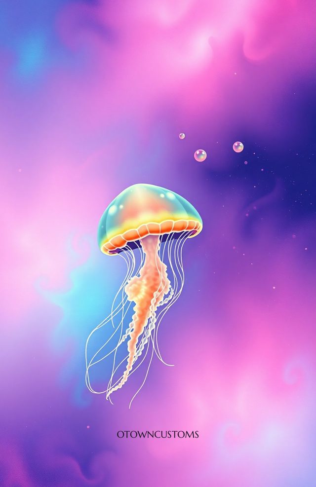 Psychedelic Jellyfish Celestial