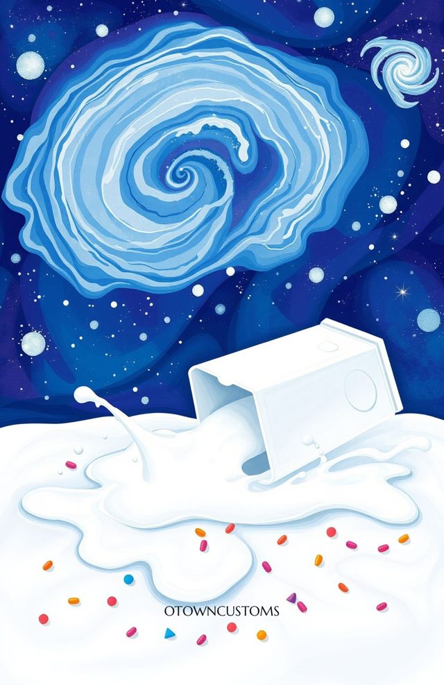 Surreal Milky Way Spilled Milk