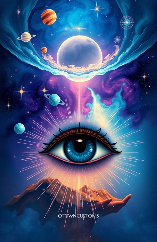Psychedelic Cosmic Eye Vision