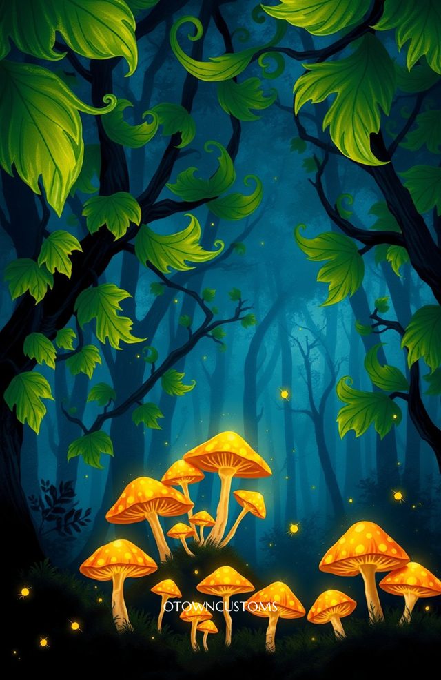 Enchanted Mushroom Forest