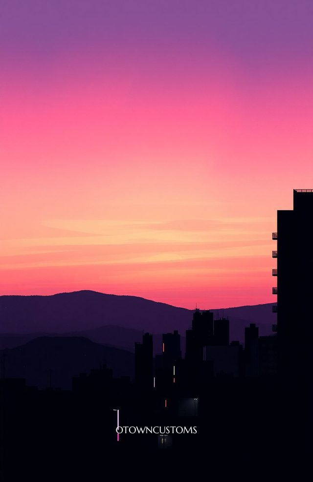 Sunset Cityscape Lofi Anime