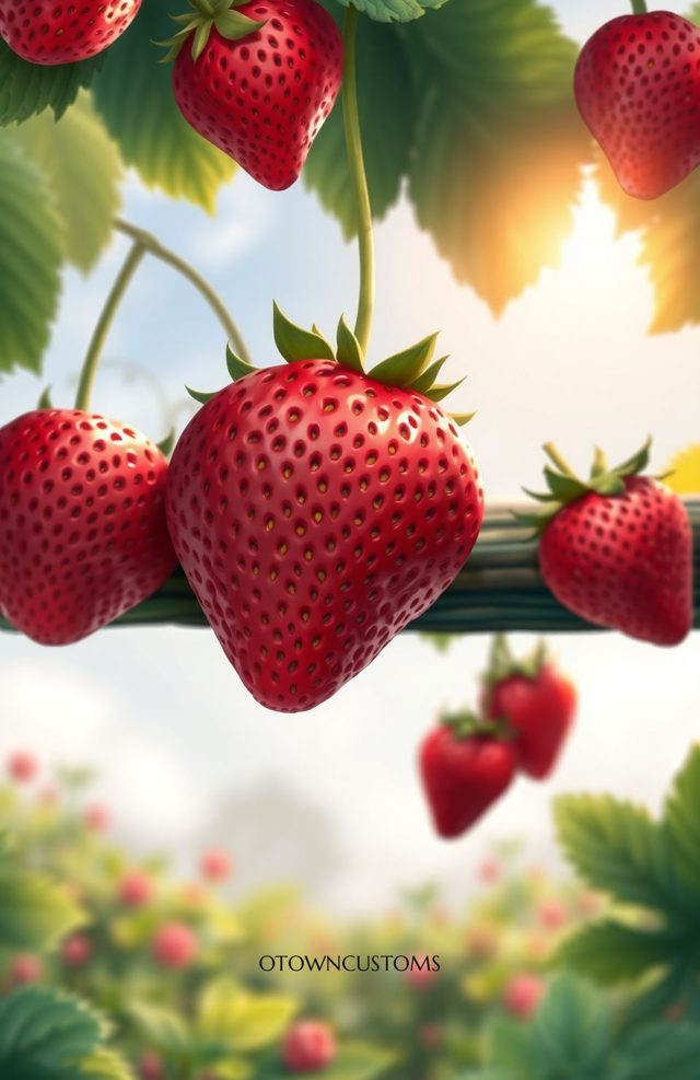 Photorealistic Strawberry Fields