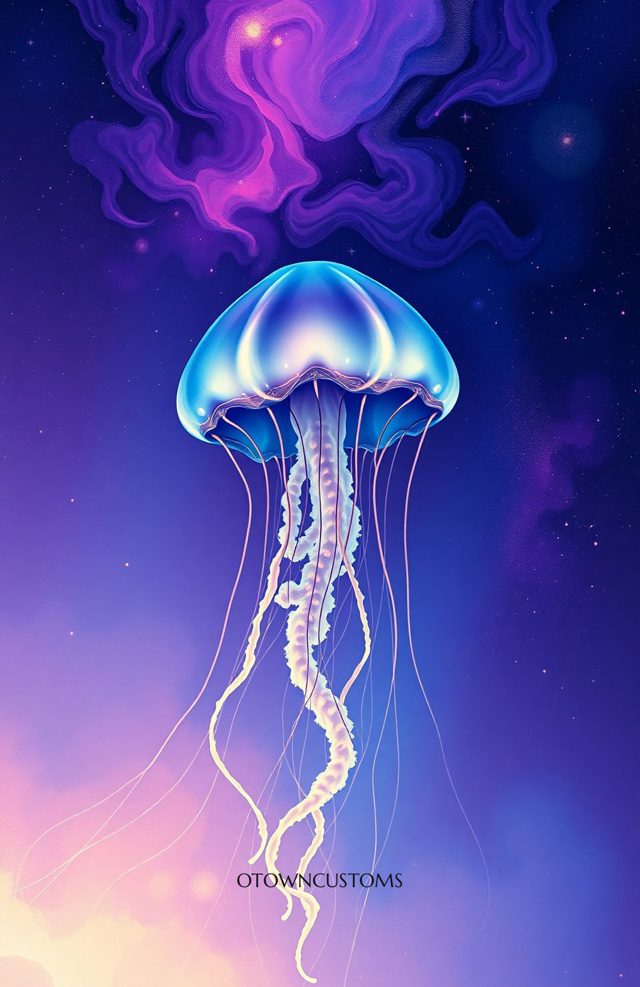 Glowing Jellyfish Ethereal