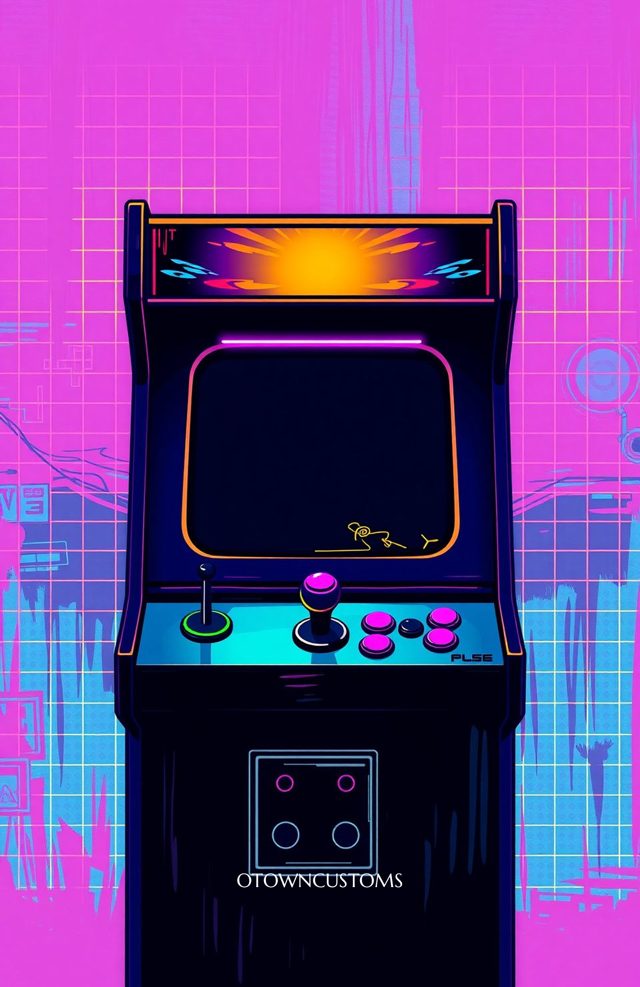 Neon Arcade Retro Dreams