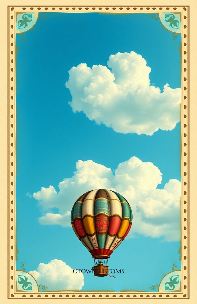 Vintage Travel Balloon Poster