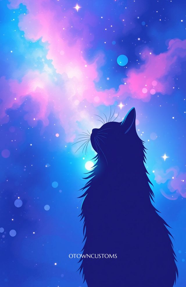 Space Cat Nebula Galaxy