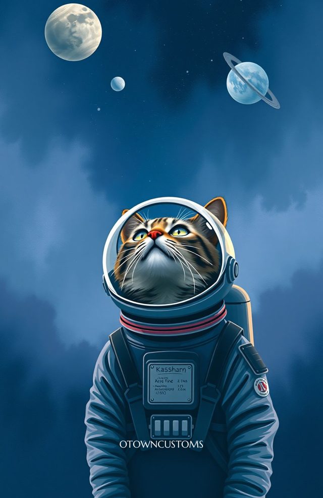 Spaced Out Cat Explorer