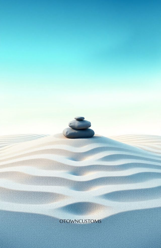 Zen Garden Tranquility Beach