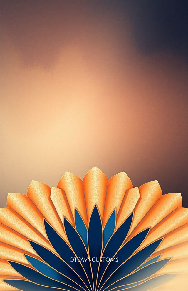 Abstract Fan Art Deco