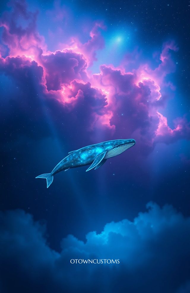 Galactic Whale Song Dreamy Sky