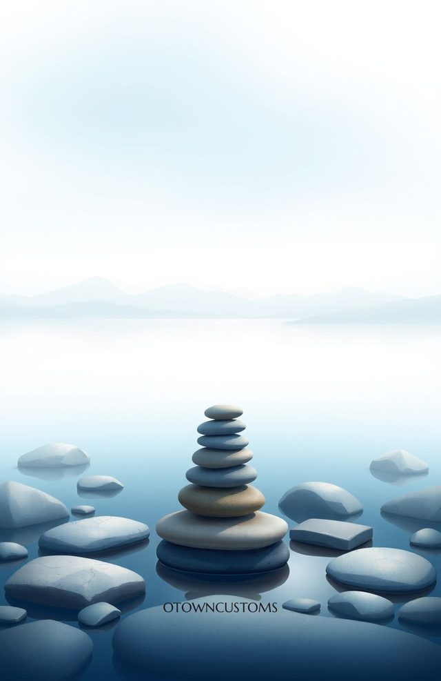 Zen Garden Tranquil Stones