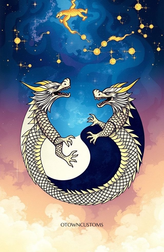 Yin Yang Celestial Dragons