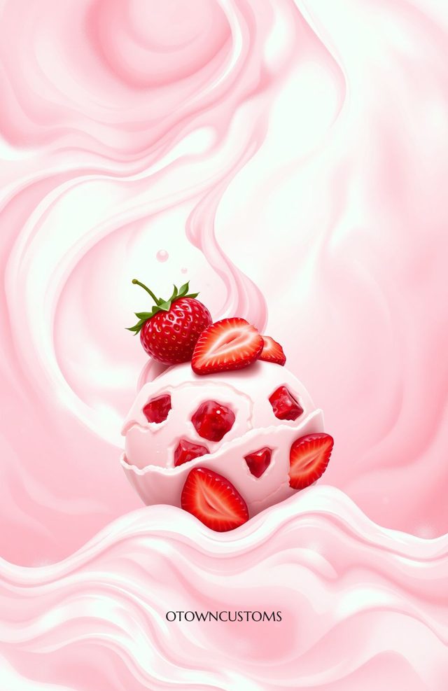 Strawberry Swirls Sweet Treat