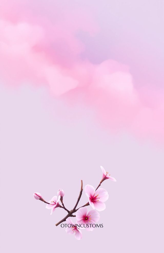 Cherry Blossom Pastel Floral