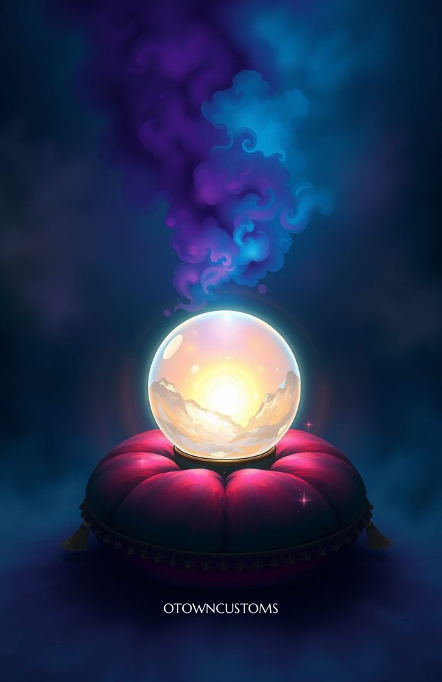 Mystic Crystal Ball Gazer Witchy
