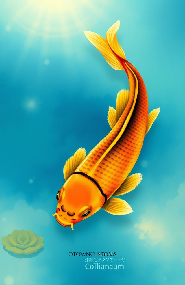 Digital Painting Koi Pond