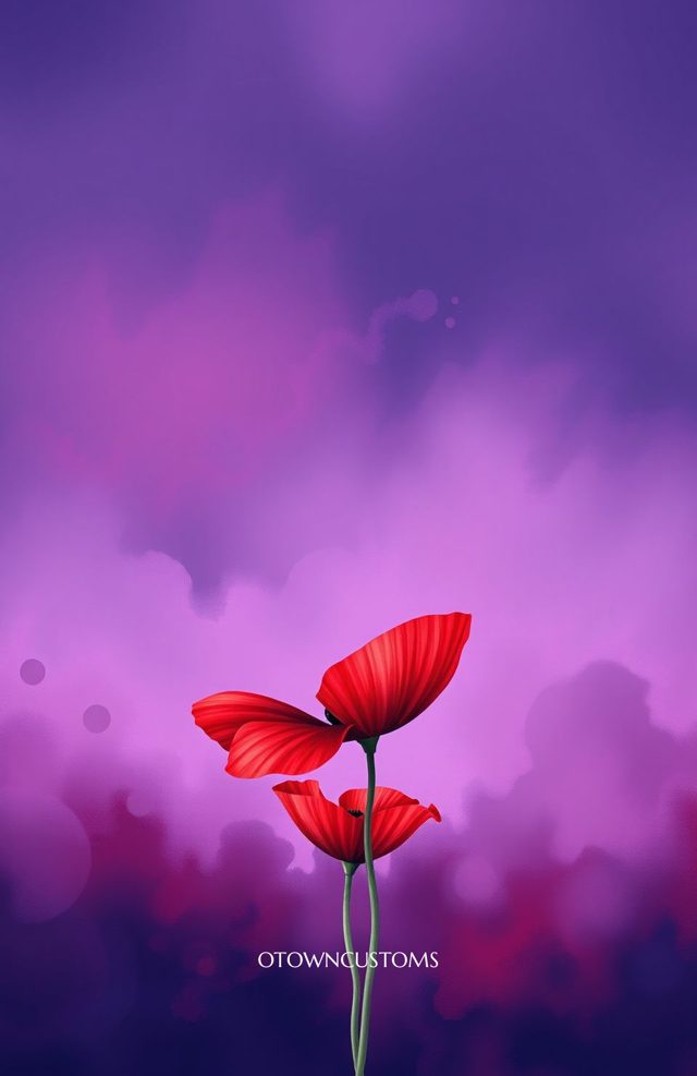 Painterly Floral Dreamscape Botanical