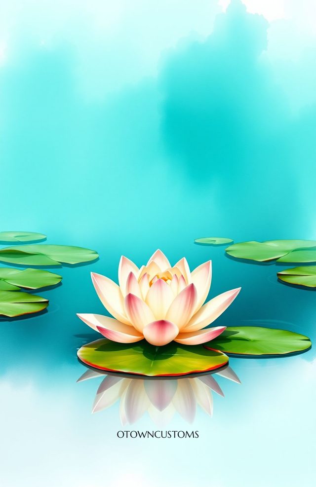 Serene Lotus Water Garden