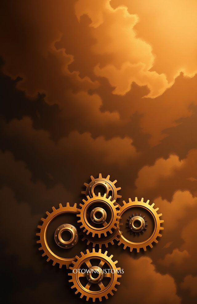 Steampunk Gearwork Dreamscape
