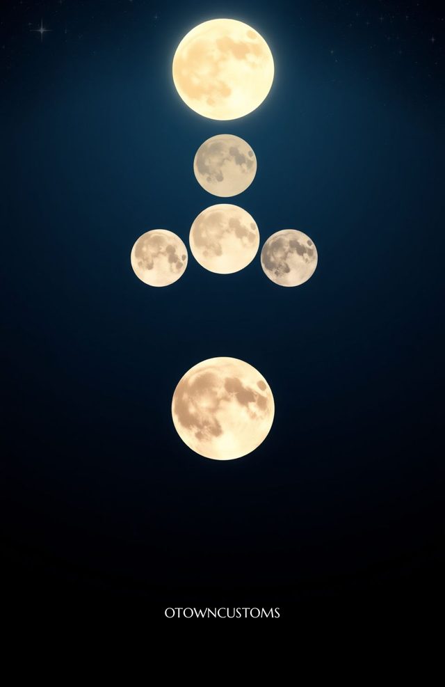 Ethereal Celestial Moon Phases