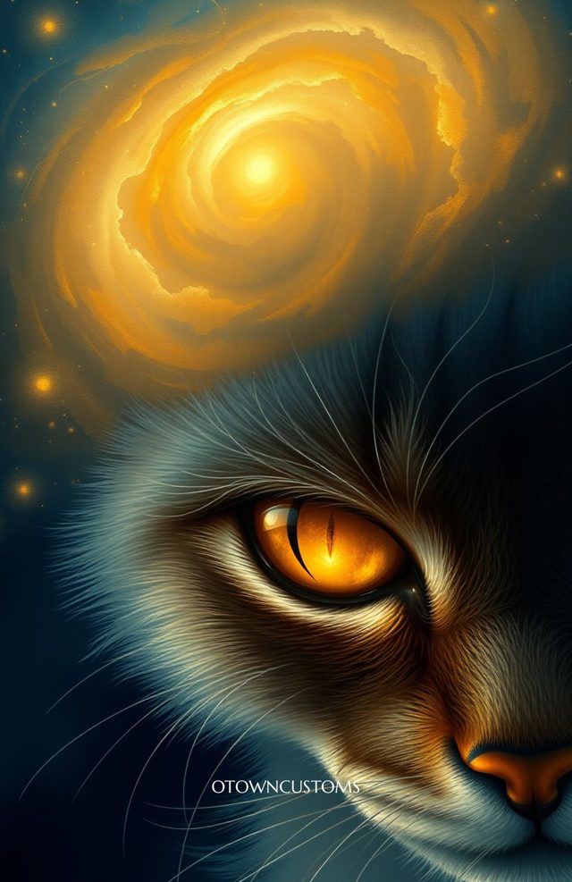 Fantasy Cat Eye Celestial