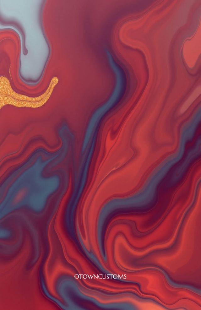 Marbled Fluid Abstract