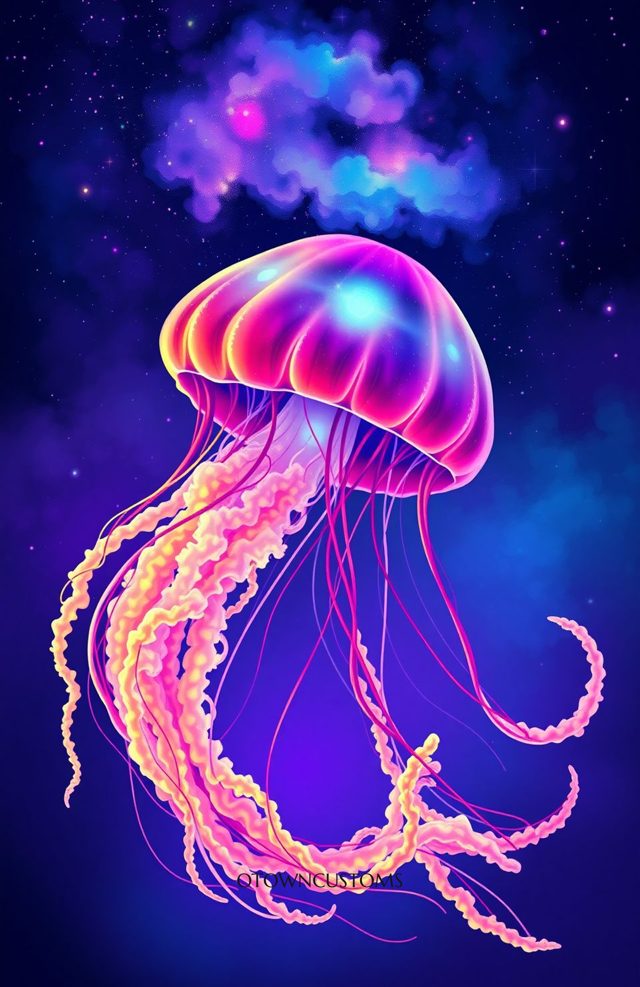Psychedelic Jellyfish Nebula