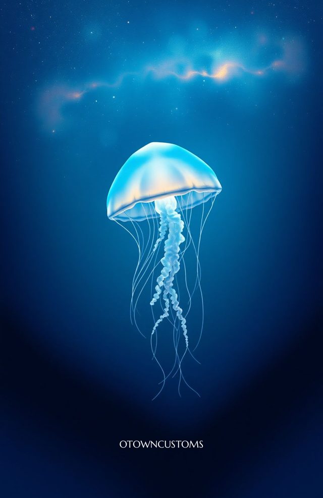 Luminous Cosmic Jellyfish