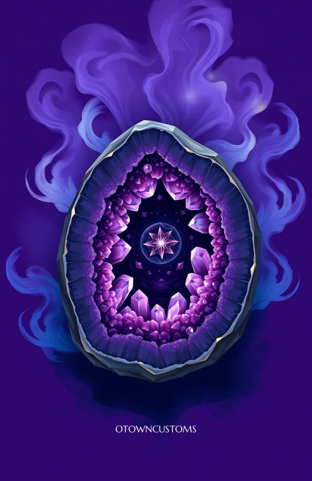 Mystic Amethyst Geode