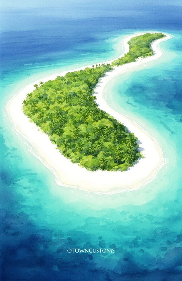 Watercolor Island