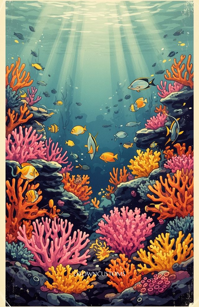 Underwater Coral Reef