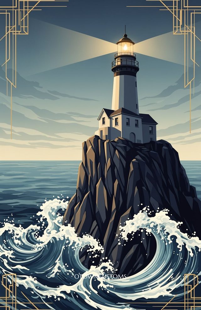 Art Deco Seascape