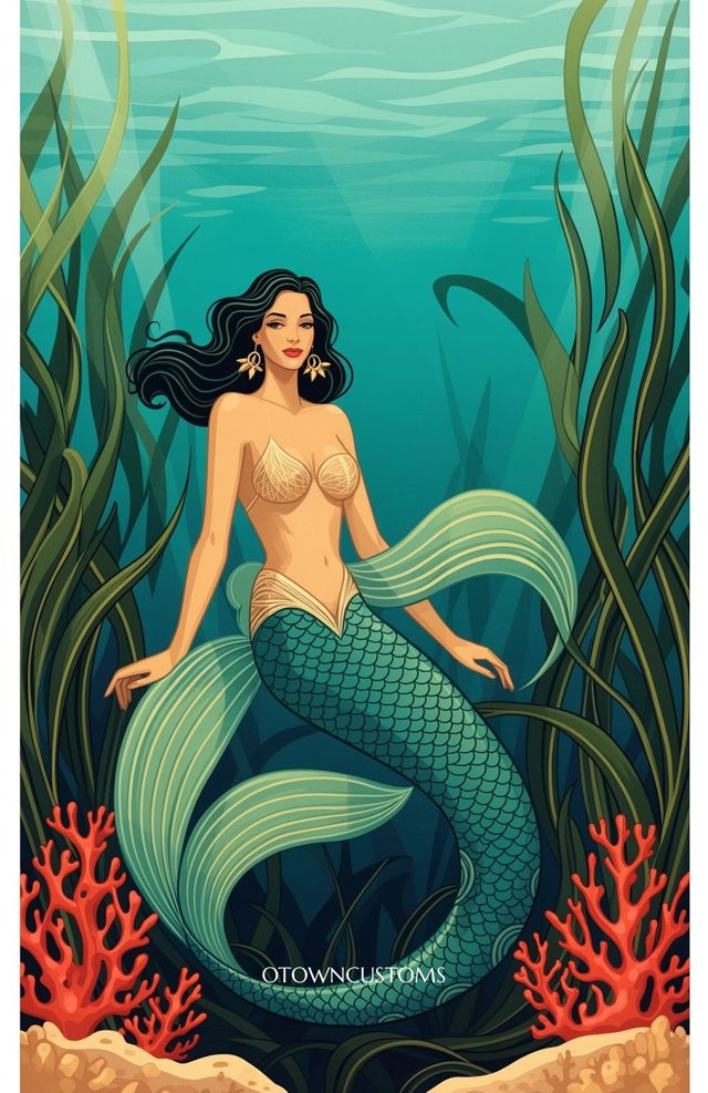 Art Deco Mermaid Cove