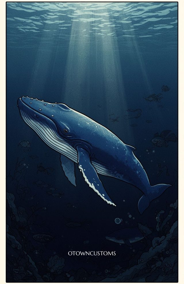 Detailed Underwater Azure Giant